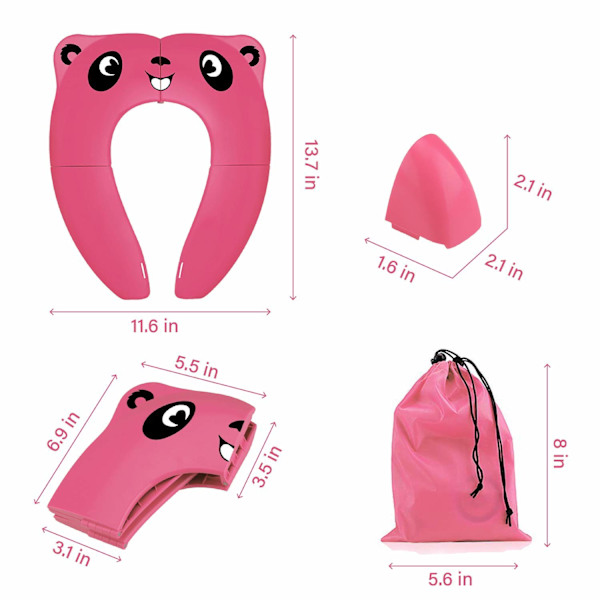 Foldbar Toiletpude