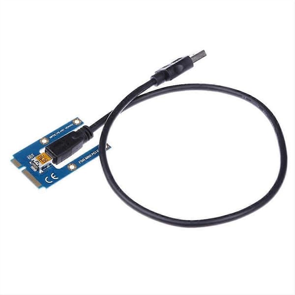 2025 Mini PCIe till PCI Express 16X Riser för extern grafikprocessor till bärbar dator BTC Miner MPCIe till PCI-E-kortplats Mining-kort