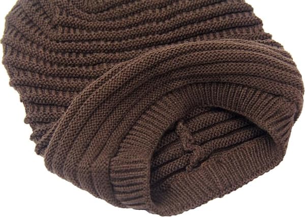 Kaffe Dam Kabelmössa Slouchy Stickade Mössor Skull Cap