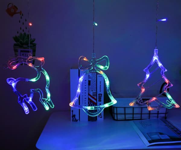 LED lysnet lysgardin indendørs udendørs have julelys dekoration