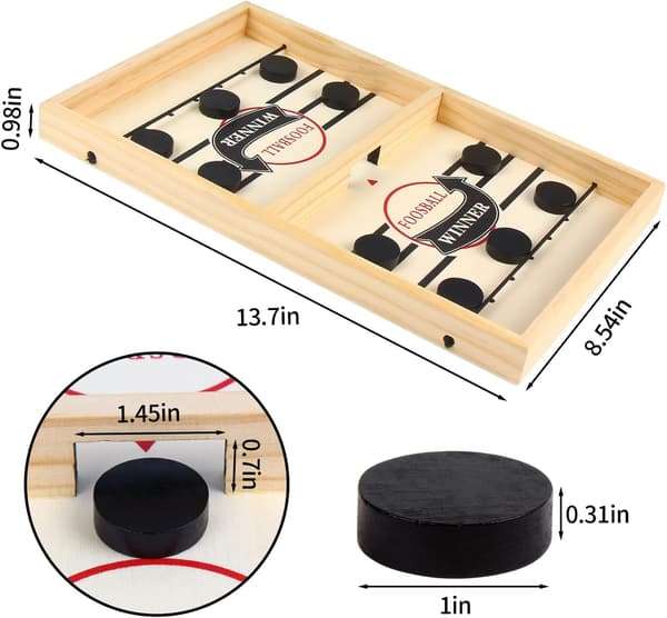 Snabbt Hockeyspel, Hockeyspel, Vinnande Brädspel, Förälder-Barn I