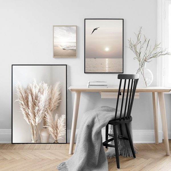 Vacker havsutsikt poster väggmålning, 30 * 40cm