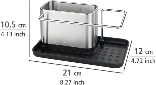 Opvaskeorganisator, Premium vaskestativ, rustfrit stål