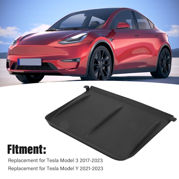 Anti-Sklimatte for Billading, Silikon Mobilholder, Trådløs Lader, Beskyttende Pute, Erstatning for Tesla Model 3 Y