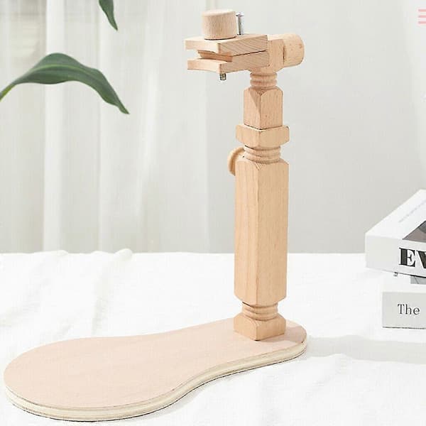 Justerbart broderiramme stativ skrivebord kryssholder treramme stativ