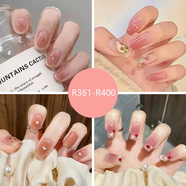 Joefnel Press on Nails - Europeiska falska naglar Press on Nails UV