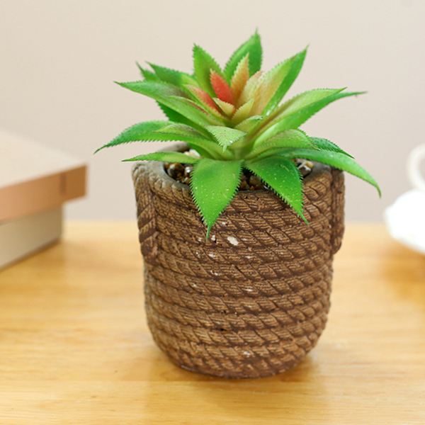 Falsk blomma simulering succulent stor bonsai mode kreativ