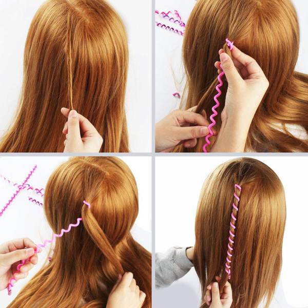 18 st flicklås för tjejer, hårstyling, DIY-flätor