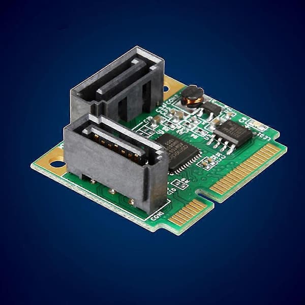 Mini Pci Express 2 Intern Sata Iii (6gb/s) Raid Asm1061r Kontrollerkort 2 Sata 3.0 6gbps Porter