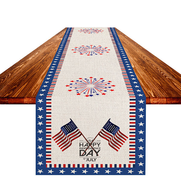 Patriotisk Bordløber 72 Tommer 4. Juli, Amerikansk