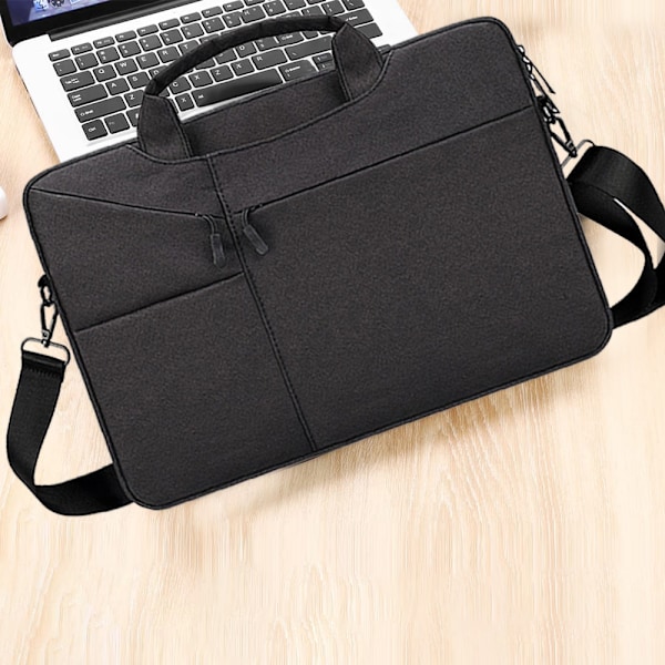 Laptopveske 15,6 tommers datamaskinhylster med skulderstropp