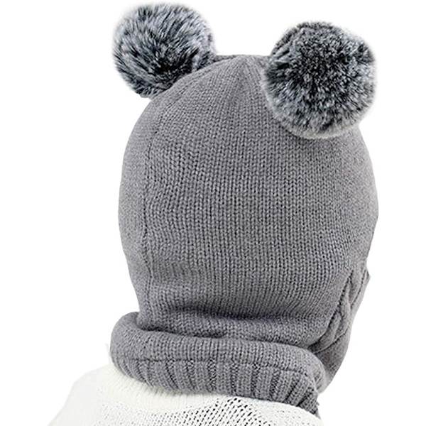 6 par öronmuffar bandlösa fleece öronvärmare vinter öronkåpor