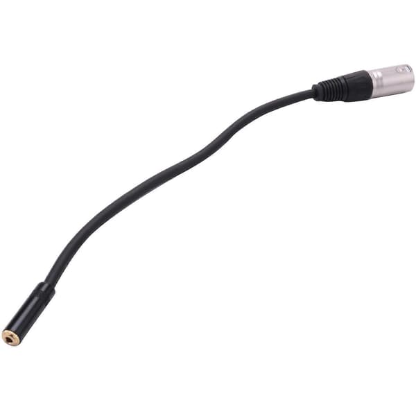 0. Wire 3-polet XLR Han til 3,5 mm Hun Audio Stik Stereo Mikrofon Adapter