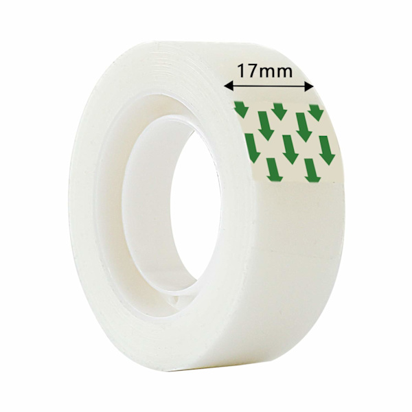 Usynlig Tape Efterfyldning til Dispenser 12 Ruller 0,7 Tommer