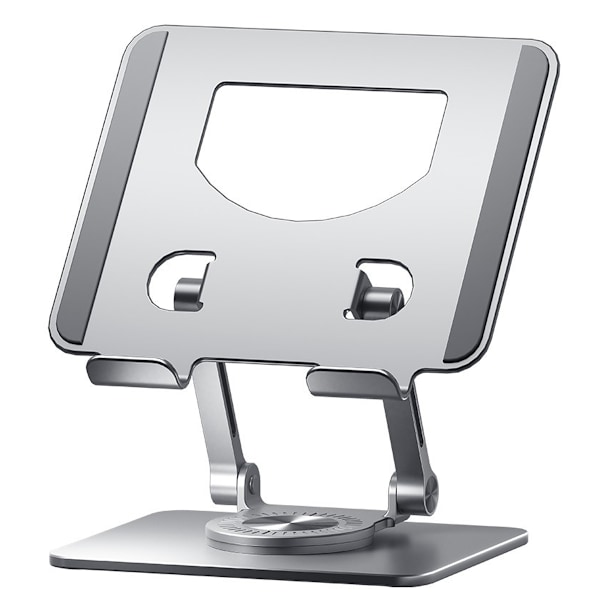 Laptop-stander, justerbar computerstander, 360 graders roterende base