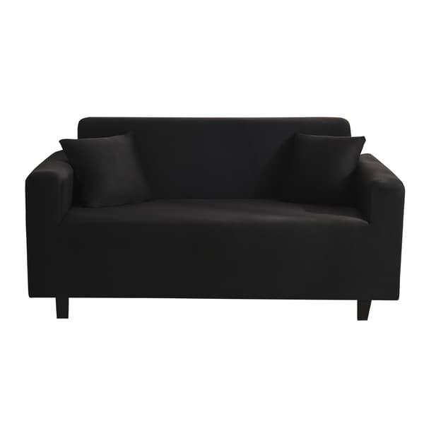 Sofföverdrag med armstödsbeskydd 2-sits Stretch Soffa 145-185C