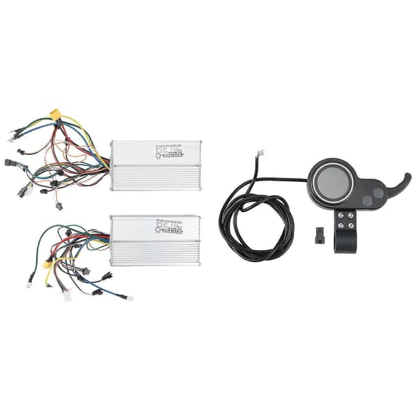 Jp Brushless Motor Controller Hastighedsregulator Med LCD Display Panel Til Elcykel Scooter, 60v