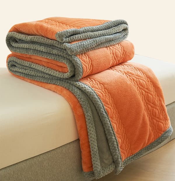 Sherpa-pläd i mikrofiberpolyester, mysig hemmamiljö &amp; mjuk lättviktskomfort, idealisk present