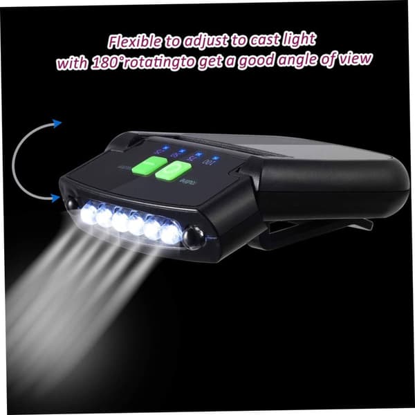 LED-otsavalaisimen klipsivalo