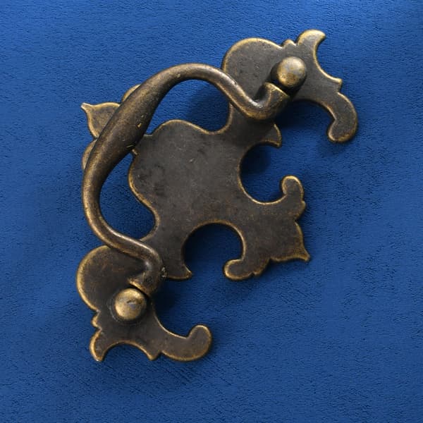 2-delt sett med antikk bronse, 10,9 cm senter til senter hengende ca