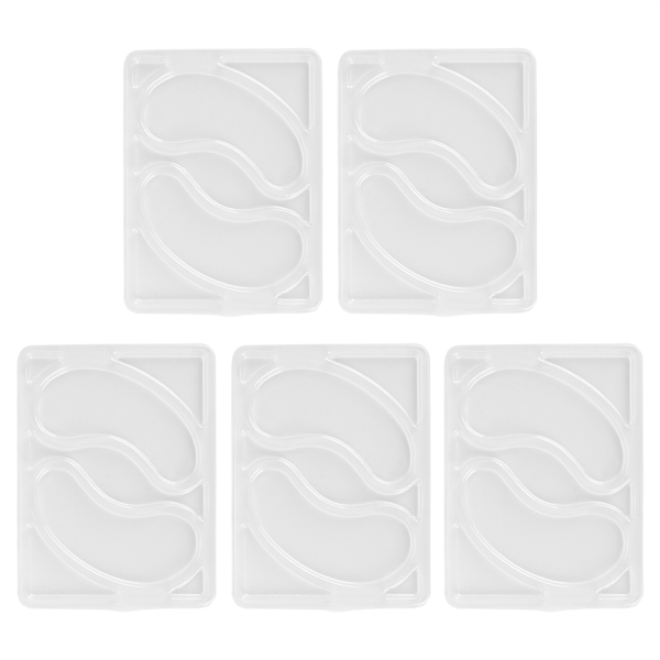 5Pcs Reusable Eye Mask Mold Multifunctional Mask Patch Mold Portable Eye Patch Tray