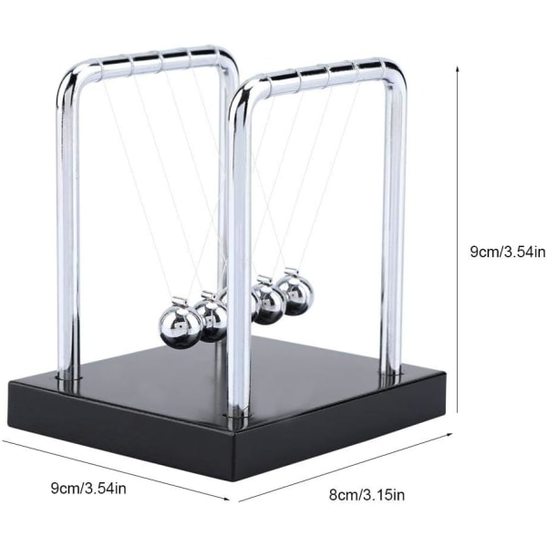 Newton's Cradle Balance Balls Balancier Pendule de Métal Physiqu