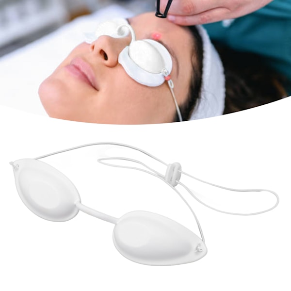 Skønhedsgoggles Øjenbeskyttelse TPU Laser Sikkerhed Justerbar Tilbehør til Salon Solbadning