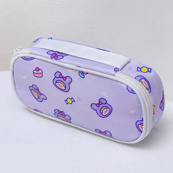 Blyantsæske Pennepose, Håndholdt Blyant Holder Pose Pen Organizer