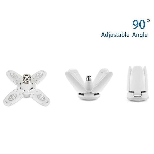 1 stk. E27 LED Lampe LED Pære 28w LED Lys Pære AC 85-265v Foldbar Vinge Lys Belysning Til Livi