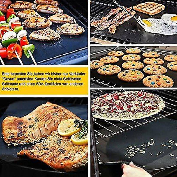 5 kpl Kokkausmattoja BBQ-matto Grillitarjotin Leivontapelti Kaasu-uuni Sähköhiili Tarttumaton