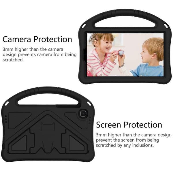Etui til Galaxy Tab A7 Lite 8.7 T220/t225 2021 Anti-fall Etui Stativ for Filmtitting (B)