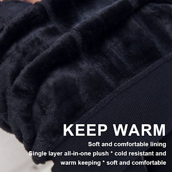 Vintertights for kvinner, elastiske varme tykke termotights