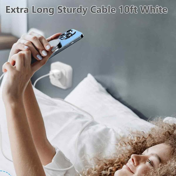 Gift4me iPhone 13 Latauspaketti (20 W - Type-C - Valkoinen)