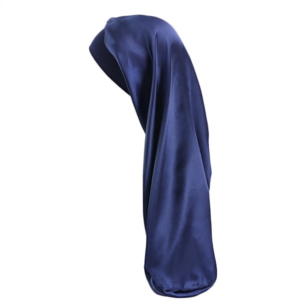 Siden Satin Bonnet för Kvinnor, Premiumkvalitet Satinmaterial med Bekväm Sömn för Långt Hår & Dubbla Lager Satin Skydd,