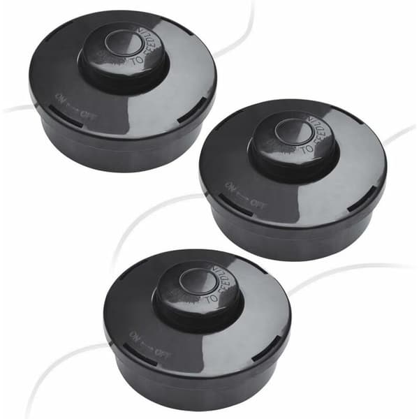 Pakke med 3 A6481 Universal børstekutterhode nylon børstekutter Re