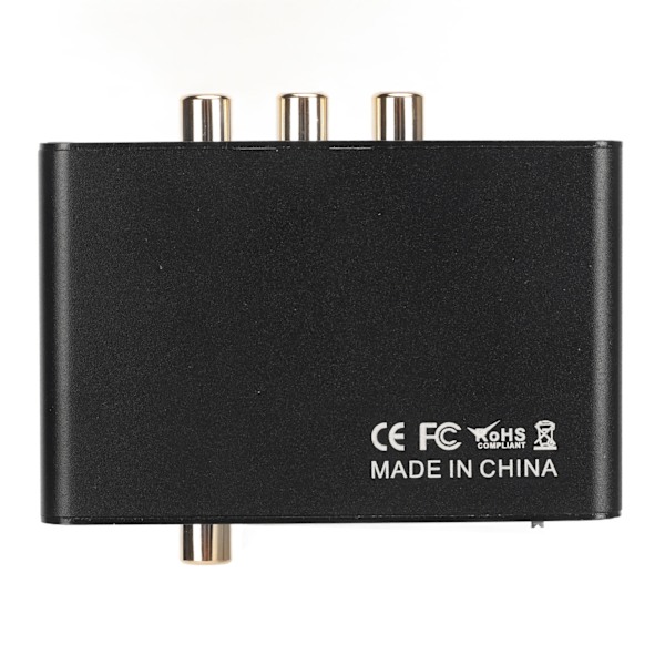 HD Output ARC Lyduttrekker 192KHz Optisk SPDIF 3,5 mm Hodetelefonport Digital Analog Lydkonverter for Hjemmekino TV