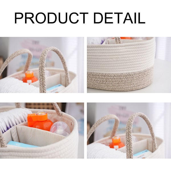 Bleie Caddy Organizer, 1 stk Multifunksjonell Oppbevaringsboks
