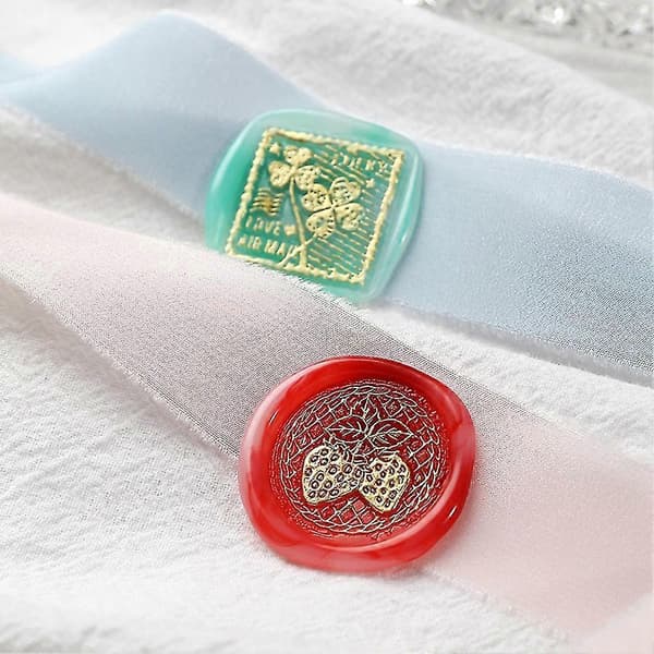 Voksseglstempel Nytt Mønster Sakura Seglvokssegl Stempel Konvolutt Personlig Bryllupsinvitasjon Dekor