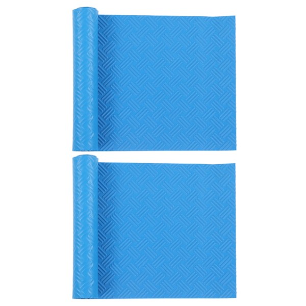 2 stk. Swimming Pool Trappemåtte Gummi Beskyttende Gulvtrin Pad 60x23x0,1cm Sæt Kit
