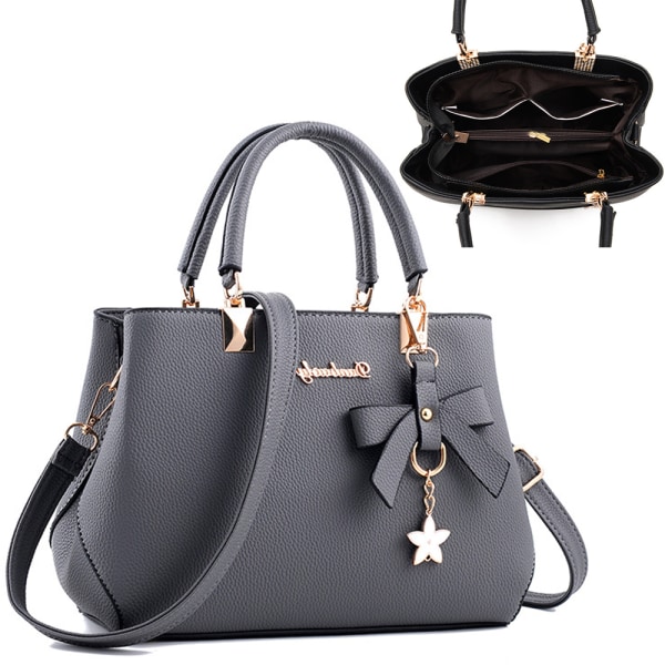 Håndveske for kvinner, Tote-veske, Skulderveske, Lær, Crossbody-veske