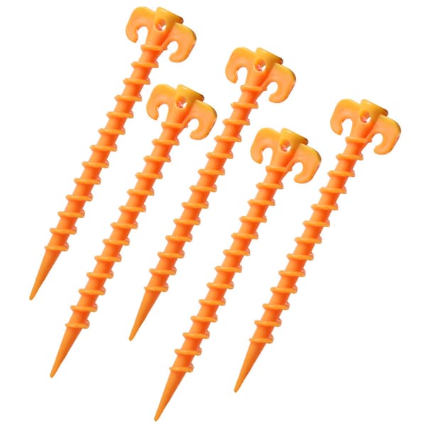 Telttakepit Raskaat 20 cm 7,9 tuumaa - 5 kpl