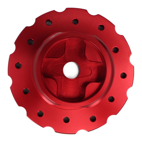 Spelratt Adapter Professionell Aluminium Ratt Adapter för Thrustmaster T300 T500 TS PC TS XW Röd