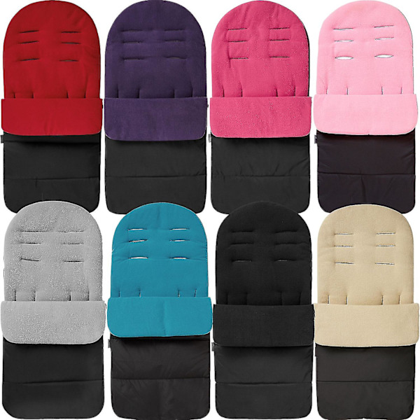 Universal Premium Pushestol Fodpose / Cosy Toes - Passer til Alle Pushestole / Barnevogne og Buggies