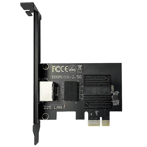 2.5g Single Port Gigabit 2500m I225 Pci-e Kablet Desktop Spil Gaming Netværk
