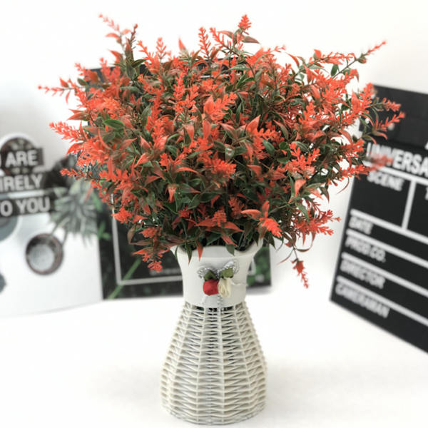 8 Bundter Kunstige Blomster Udendørs UV-Resistente Kunstige Blomster