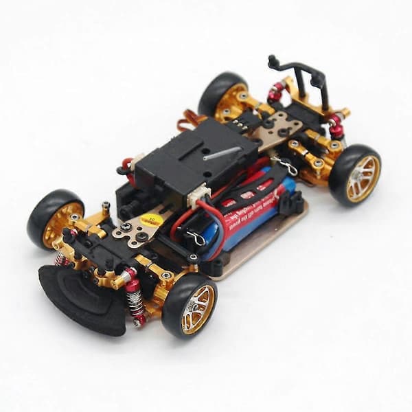 Metallfälg Hårt Drift Däck För 284131 K969 K989 P929 Mini-z Mini-q Mini-d Iw04m 1/28 Rc Bil Uppgradering
