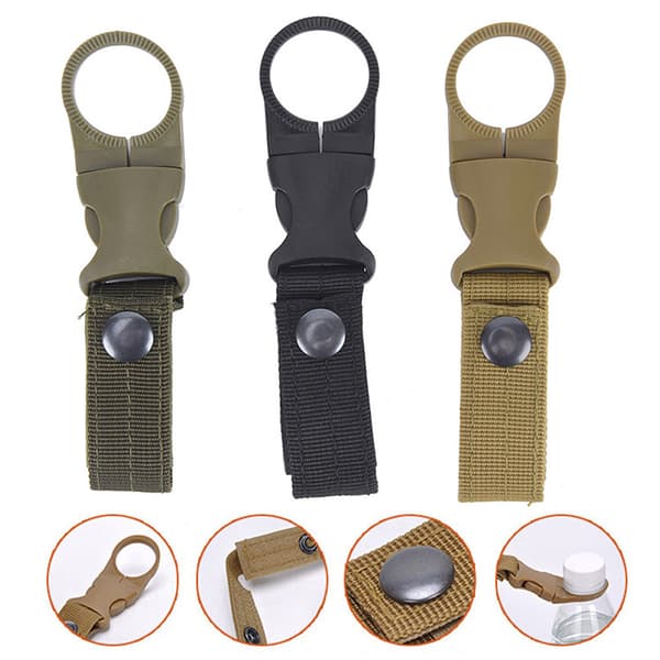 3-pack vattenflaskklämmor, portabel vattenflaskhållare hängande B