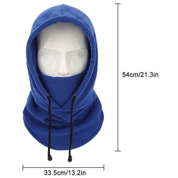 Skyddsmask Vinter Fleece Ansiktsskydd Dam Herr Vindtät