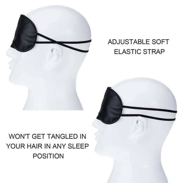 Sömnmask ögonbindel med nässkydd, 10-pack