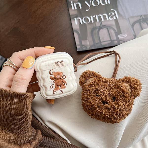 Bluetooth-headsetdeksel for airpods PRO3 bamse